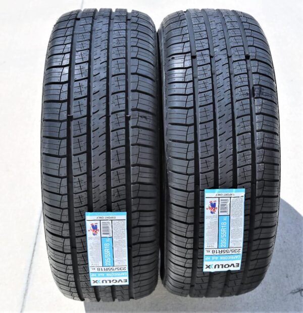 Evoluxx Capricorn 4X4 HP All-Season Truck/SUV Performance Radial Tire-235/55R18 235/55/18 235/55-18 104V Load Range XL 4-Ply BSW UTQG 480AA - Image 7